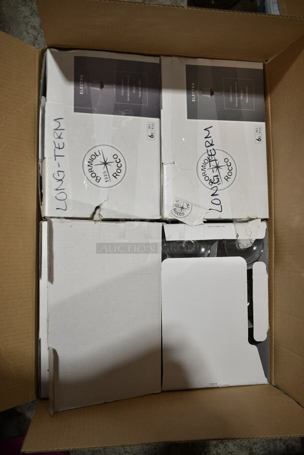 3 Boxes of 24 BRAND NEW IN BOX! Bormioli Rocco Wine Glasses. 3 Times Your Bid! - Image 5 of 8