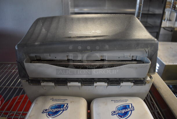 3 Various Poly Wall Mount Dispensers; Paper Towel and 2 Soap. 6x4x12, 14x10x12. 3 Times Your Bid! - Image 2 of 3