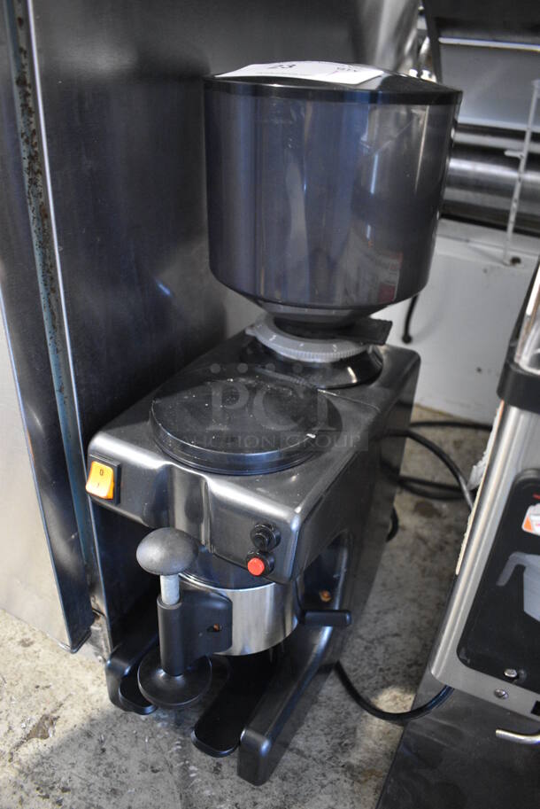 2013 EB AT Metal Commercial Countertop Espresso Bean Grinder. 110 Volts, 1 Phase. 7.5x14x22. Tested and Powers On But Parts Do Not Move - Image 2 of 5