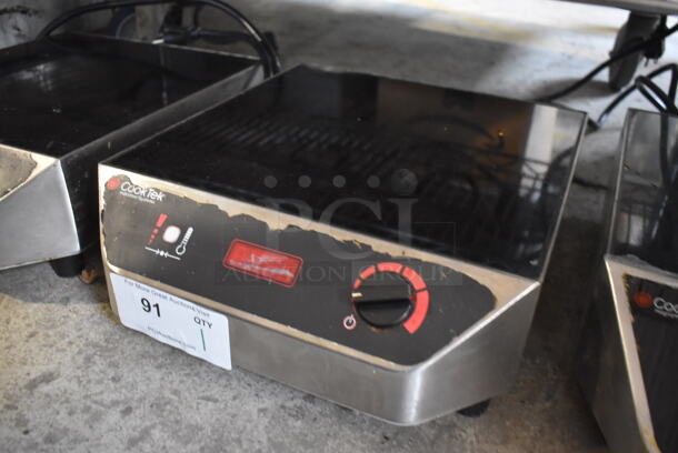 2015 CookTek MC3500 Stainless Steel Commercial Countertop Electric Powered Single Burner Induction Range. 208-240 Volts, 1 Phase. 14x17x5 - Image 4 of 6