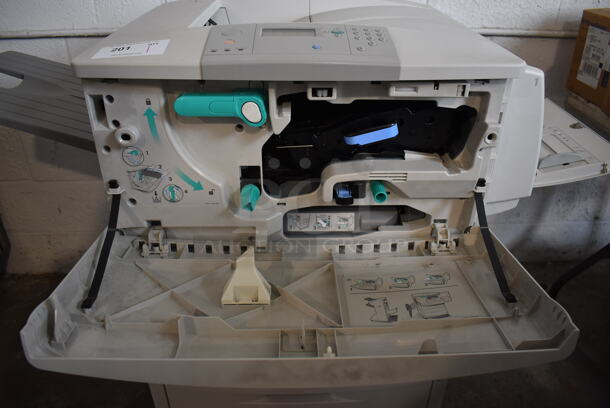 HP LaserJet 8040dn Floor Style Printer. 100-127 Volts, 1 Phase. 29x25x40 - Image 7 of 12