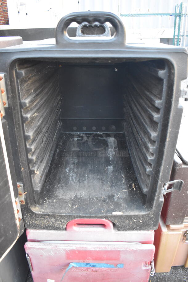 2 Poly Food Carrying Catering Case; Carlisle 300MPC Black and Cambro 300MPC Red. 17x24x23. 2 Times Your Bid! - Image 4 of 7