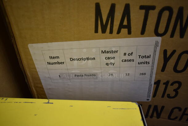 6 Cases of 12 BRAND NEW Pasta Pronto White Poly Gourmet Pasta Makers. Missing 1 Box. 6 Times Your Bid! - Image 6 of 7