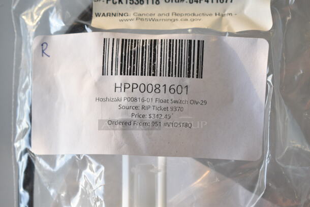 BRAND NEW SCRATCH AND DENT! Hoshizaki P00816-01 Float Switch Olv-29 - Image 4 of 4