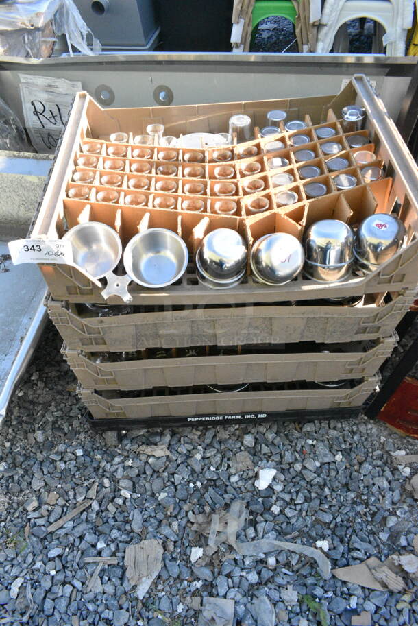 ALL ONE MONEY! Lot of Various Items Including Shot Glasses and Metal Bowls.  - Image 1 of 6