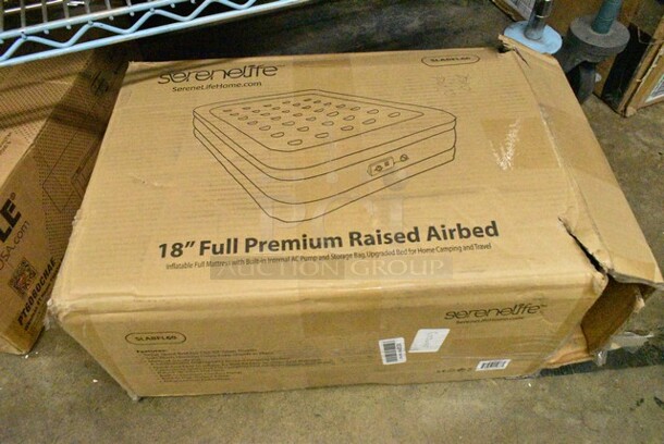 5 Various Items Including SereneLife SLABFL60 18" Full Premium Raised Airbed, Pyle PT6060CHAE 6-Channel Bluetooth Hybrid Home Amplifier 2000W Audio Rack Mount Stereo Power Amplifier Receiver w/ Radio, Pyle PD3000BA 4 Channel Bluetooth Amplifier 3000 Watt Stereo Speaker Home Audio Receiver w Radio, Chauvet 10051533 DJ Ezpin Pack, Nutrichef NCBK3S Baking Pans, Camera Accessories. 5 Times Your Bid!  - Image 2 of 12