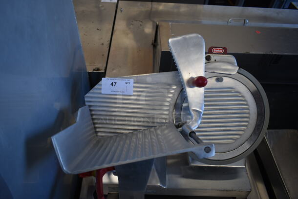 Berkel Stainless Steel Commercial Countertop Meat Slicer w/ Blade Sharpener. 115 Volts, 1 Phase. Tested and Working! - Image 6 of 8