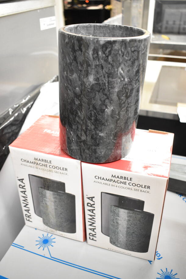3 BRAND NEW! Marble Champagne Coolers. 3 Times Your Bid! - Image 2 of 5