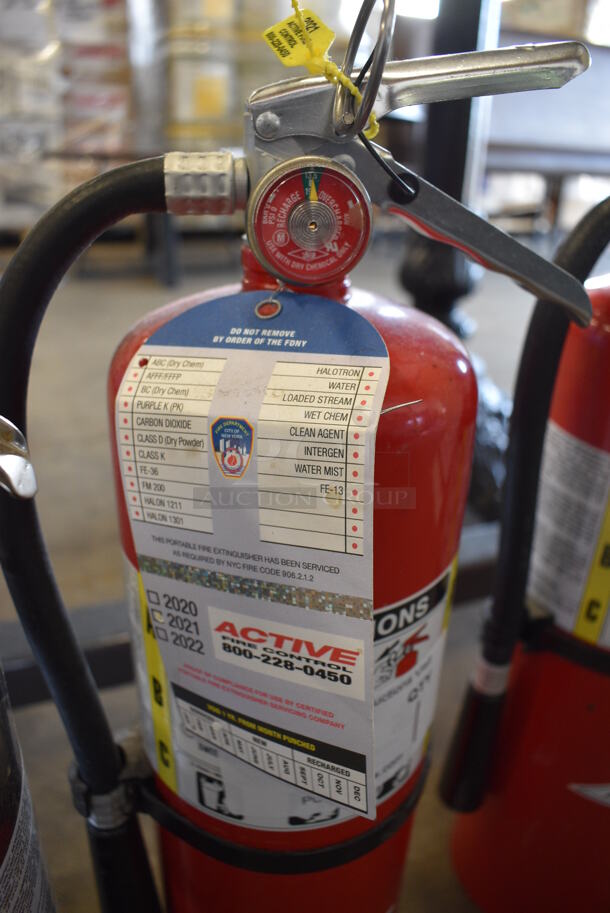 Amerex Dry Chemical Fire Extinguisher. 7x5x20 - Image 2 of 3