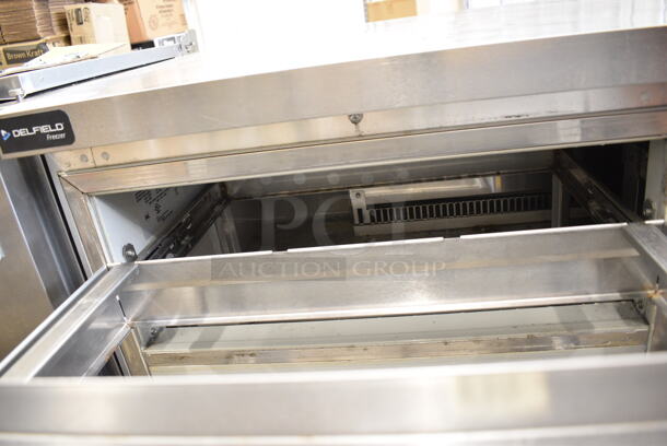 2020 Delfield GUF60P-0 Stainless Steel Commercial 4 Drawer Undercounter Freezer on Commercial Casters. 115 Volts, 1 Phase. Tested and Working! - Image 4 of 7