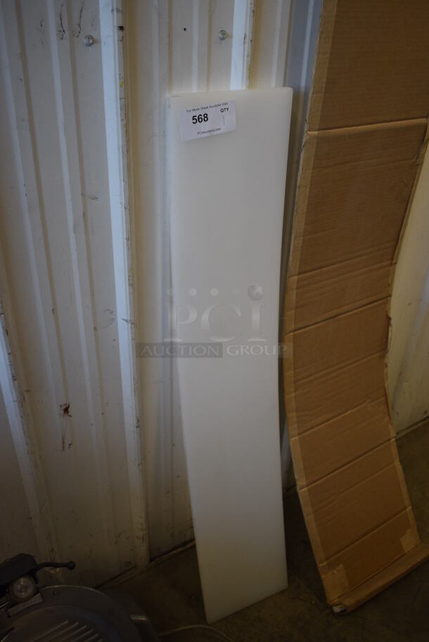 White Cutting Board. 9x47x0.5 - Image 1 of 3