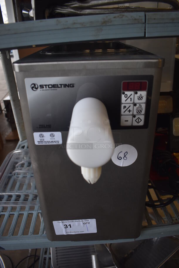 2020 Stoelting CW5-37b Stainless Steel Commercial Countertop Air Cooled Whipped Cream Dispenser. 115 Volts, 1 Phase. 10x23x18 - Image 1 of 6