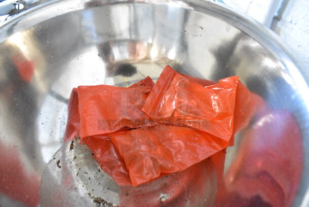 ALL ONE MONEY! Tier Lot of Various Items Including Stainless Steel Drop In Bins, Metal Bowl, Metal Baking Pans.  - Image 3 of 9