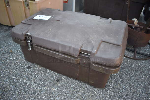 Carlisle NPC160 Brown Poly Food Carrying Catering Case. 24x16x10 - Image 2 of 6