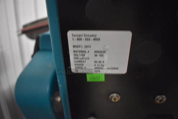 Tennant 2550 Metal Commercial Floor Burnisher Floor Cleaning Machine. 19x51x42. Cannot Test - Battery Needs To Be Charged - Image 5 of 9