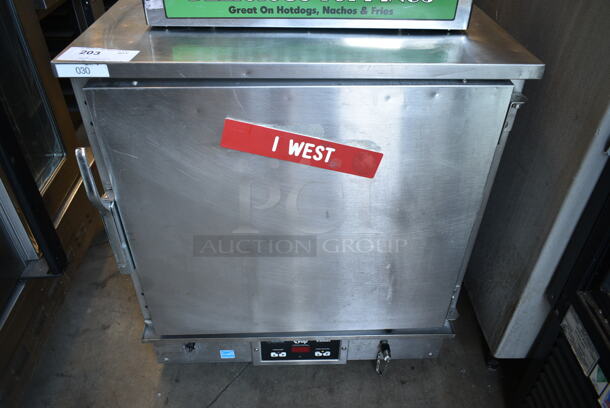Winston CVap Stainless Steel Commercial Undercounter Single Door Heated Holding Cabinet. Tested and Working! - Image 1 of 6
