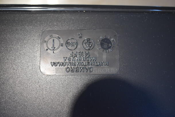 12 BRAND NEW IN BOX! Cambro 1418FF110 Black Poly Food Trays. 18x14x1. 12 Times Your Bid! - Image 5 of 5