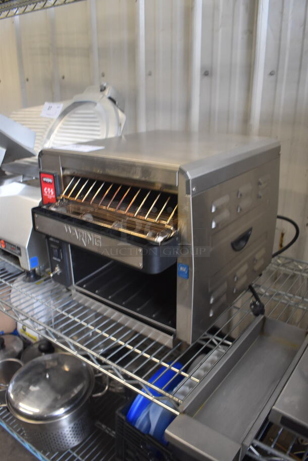 Waring CTS1000 Commercial Countertop Conveyor Toaster 120 Volt 1 Phase. Tested and Working!  - Image 4 of 9