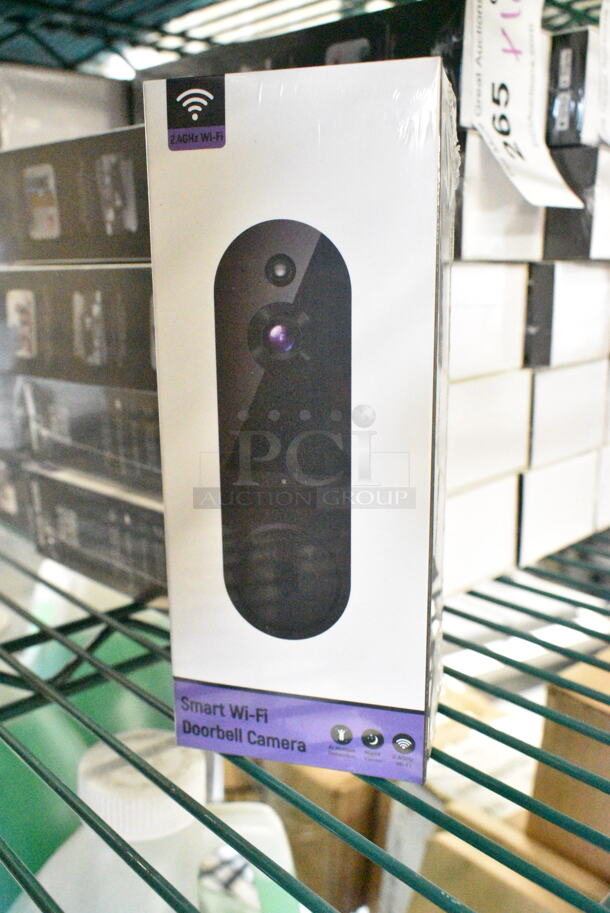 10 BRAND NEW SCRATCH AND DENT! Sunnyjane X0047STBHS Smart Wi-Fi Doorbell Camera. 10 Times Your Bid!  - Image 2 of 3