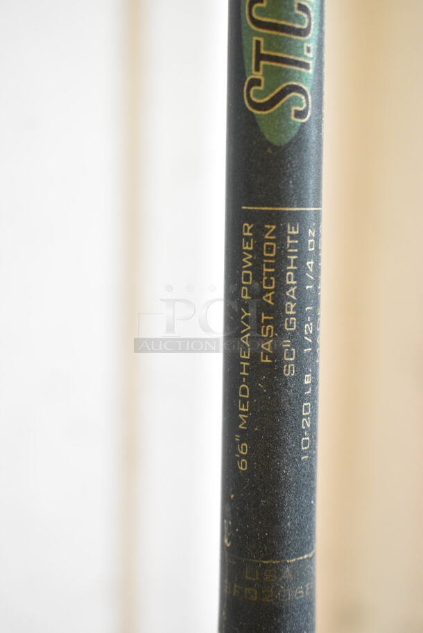 St Croix TIDEMASTER TIS66MHF Fast Action Graphite Fishing Rod w/ Summit Pflueger PSM 40F Reel.  - Image 11 of 12