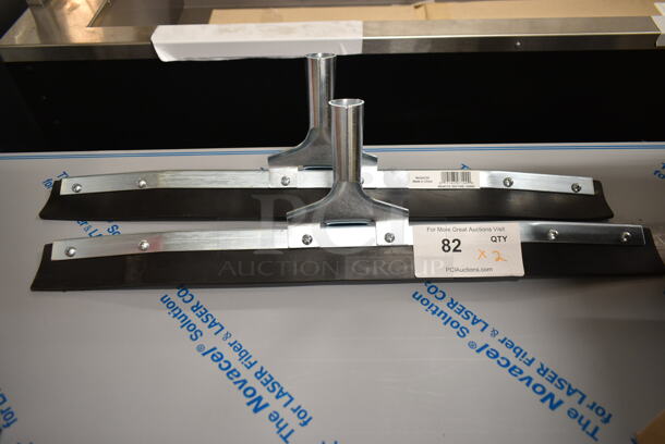 2 BRAND NEW! Metal Squeegee Heads. 2 Times Your Bid! - Image 2 of 4