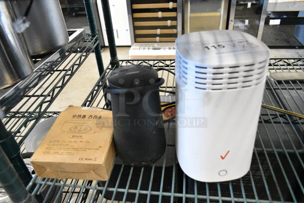 3 Items Including Verizon G3100 Router, 2 Speakers. 3 Times Your Bid!  - Image 1 of 8