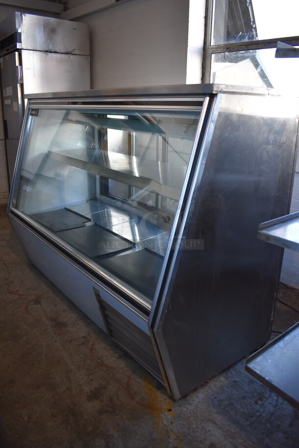2012 Leader HDL72 S/C Metal Commercial Floor Style Deli Display Case Merchandiser. 115 Volts, 1 Phase. 72x33x52.5. Tested and Working!