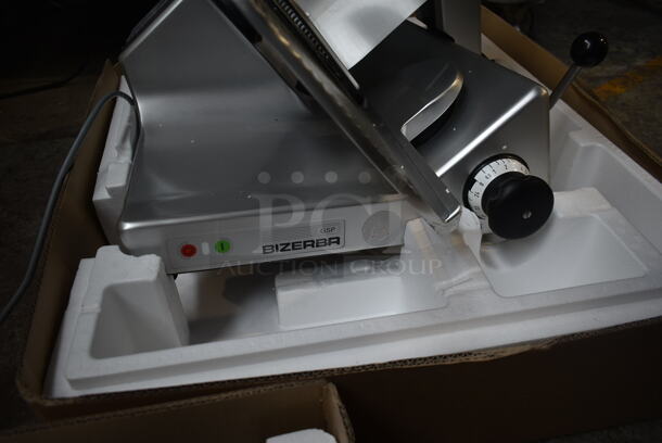 2019 Bizerba GSP H Stainless Steel Commercial Countertop Meat Slicer. 120 Volts, 1 Phase. Tested and Working! - Image 5 of 5