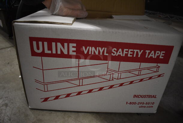 ALL ONE MONEY! Lot of Uline Vinyl Safety Tape Rolls - Image 3 of 3