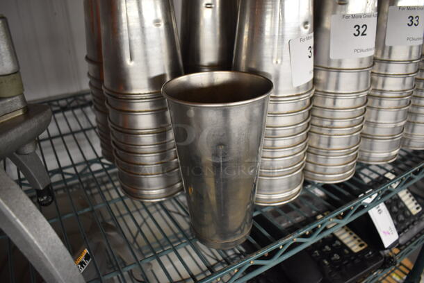 24 Metal Mixing Cups. 4x4x7. 24 Times Your Bid! - Image 2 of 5