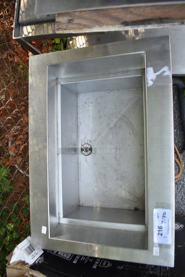 Hatco Stainless Steel Commercial Cold Pan Drop In. 115 Volts, 1 Phase. Tested and Powers On But Does Not Get Cold - Image 2 of 5
