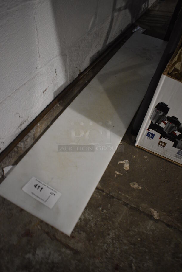 White Cutting Board. 48.5x9.5x0.5 - Image 2 of 2