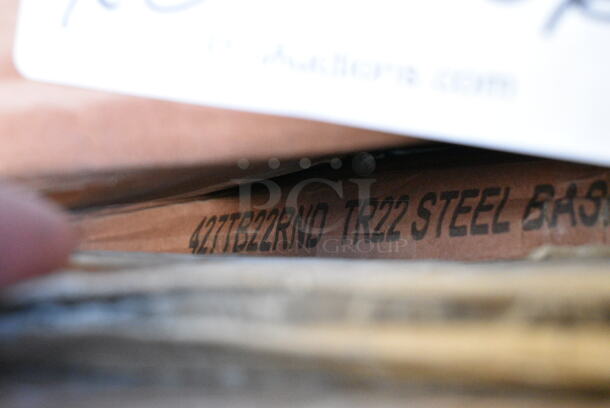 2 BRAND NEW SCRATCH AND DENT! 427TB22RND Lancaster Table & Seating Excalibur 22" Round Outdoor Table Base Plate. 2 Times Your Bid! May Be Missing Pieces. - Image 4 of 4