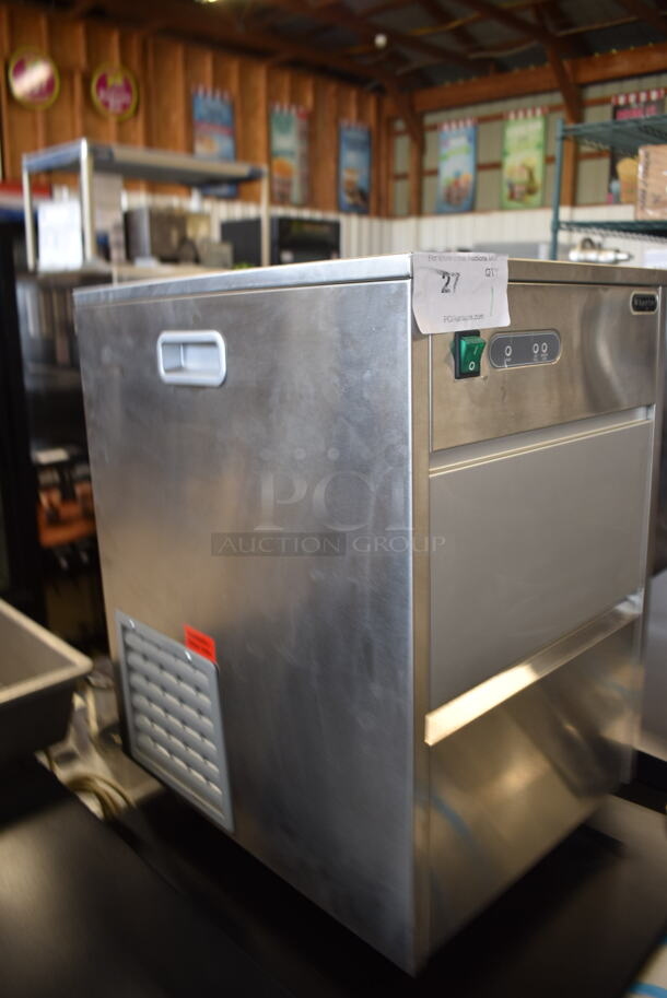BRAND NEW SCRATCH AND DENT! Whynter FIM-450HS Commercial Stainless Steel Electric Free Standing Ice Maker. 115V. Tested And Working! - Image 4 of 8