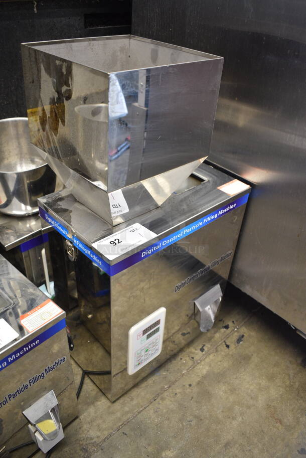 Stainless Steel Commercial Countertop Digital Control Particle Filling Machine. Tested and Working! - Image 2 of 5