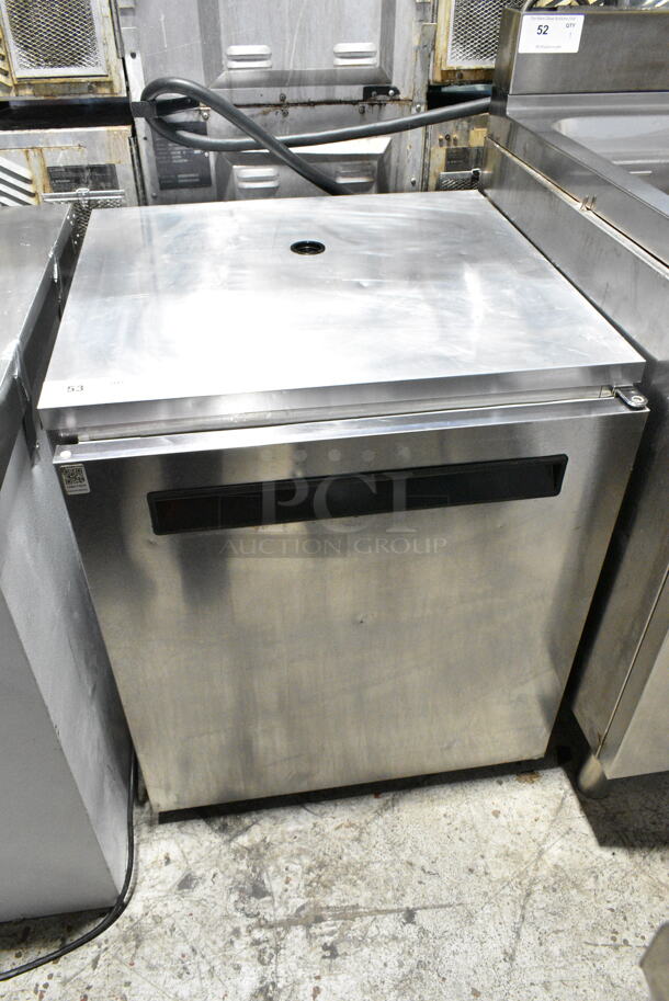 Delfield ND21RS00 Stainless Steel Commercial Single Door Undercounter Cooler. 115 Volts, 1 Phase. Tested and Working! - Image 2 of 7