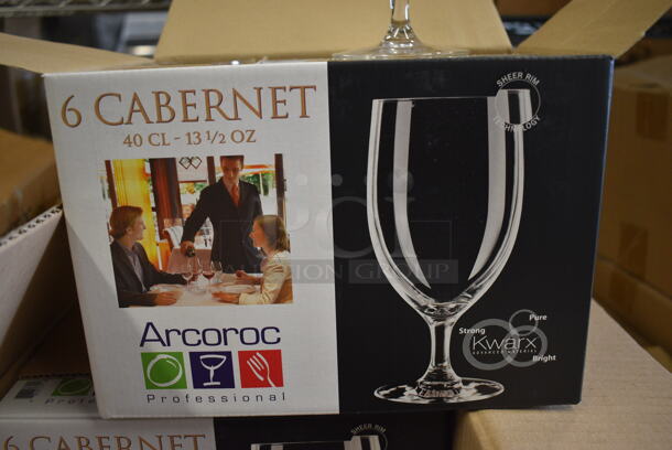 24 BRAND NEW IN BOX! Arcoroc Wine Glasses. 3x3x6.5. 24 Times Your Bid! - Image 3 of 4