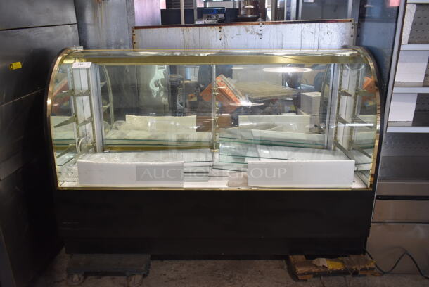 Display Concepts CCGAR Metal Commercial Floor Style Display Case Dry Merchandiser. 120 Volts, 1 Phase.  - Image 1 of 9