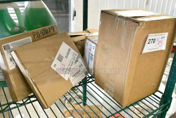 5 BRAND NEW SCRATCH AND DENT! Items Including 2 Box 92215113 Vollrath 15113 1/4" Scalloped Blade Assembly for Redco InstaSlice Fruit and Vegetable Cutters, HP30140827A0 Berkel 01-40827A-00130 Sharpening Assy, Avantco 178HINGCFDBL Bottom Left Hinge Pivot for A, SS, and CFD Series, 68340355 Robertshaw 40-355 2" Black Steam Table Knob (Off, Low, 2-6, Hi). 5 Times Your Bid! - Image 2 of 8