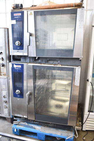 2021 Rational LM100CE.AXXXX/LM100EE.AXXXX Stainless Steel Commercial Electric Powered iCombi Pro Combi Convection Oven. 440/480 Volts. 2 Times Your Bid!
