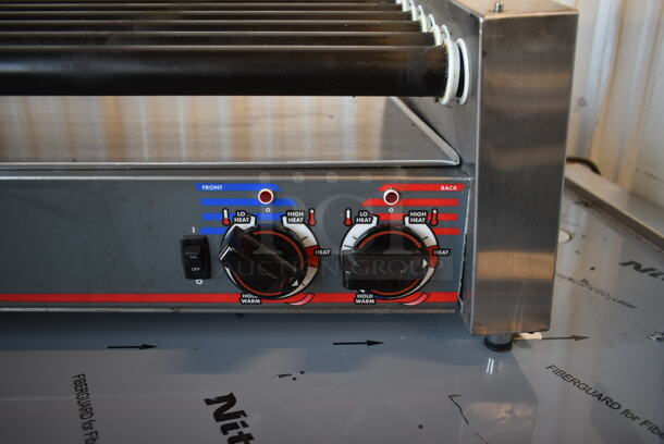 APW Wyott HRS-50S Stainless Steel Commercial Countertop Hot Dog Roller. 120 Volts, 1 Phase. Tested and Working! - Image 3 of 5