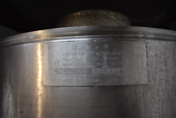 Cleveland KEL-40 Commercial Stainless Steel 40 Gallon Tilting 2/3 Steam Jacketed Electric Kettle. 440-480V/3 Phase - Image 5 of 5