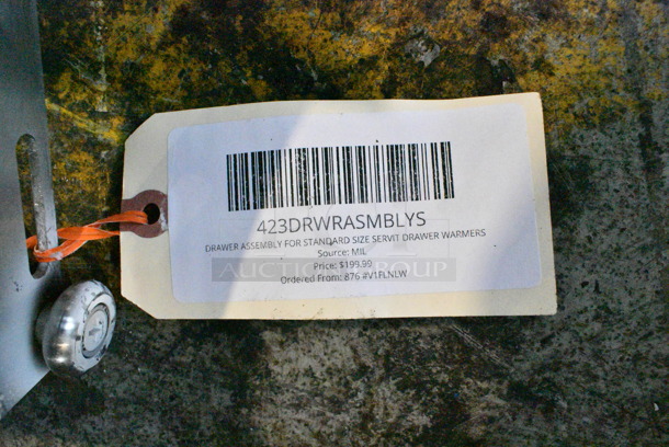 2 BRAND NEW SCRATCH AND DENT! Items Including ServIt 423DRWRNASMBLY Drawer Assembly for WDNFS and WDNBI Series and ServIt 423DRWRASMBLYS Drawer Assembly for WDSFS and WDSBI Series. 2 Times Your Bid!  - Image 8 of 8