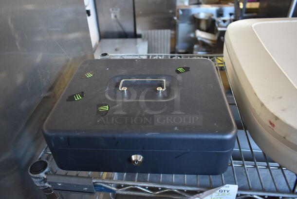 ALL ONE MONEY! Tier Lot of Koala Kare Wall Mount Diaper Changing Station and Black Cash Box. - Image 3 of 4