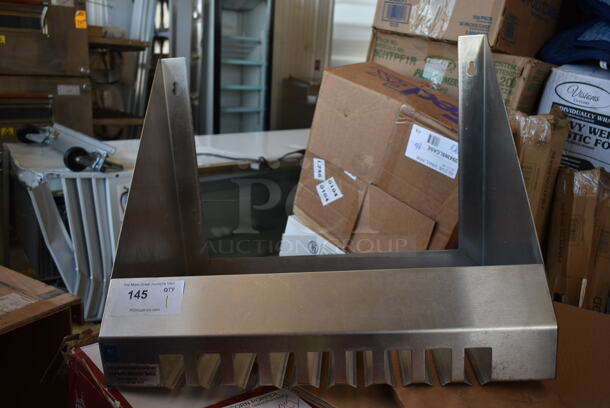 BRAND NEW SCRATCH AND DENT! Stainless Steel Wall Mount Shelf. 