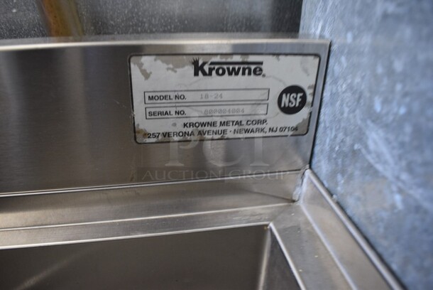 Krowne Model 18-24 Stainless Steel Commercial Insulated Ice Bin. 24x18.5x32.5. - Image 4 of 4