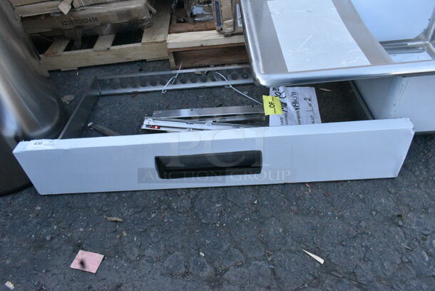 BRAND NEW SCRATCH AND DENT! Stainless Steel Drawer.  - Image 3 of 4