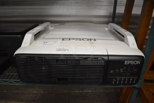 Epson Model H265A LCD Projector. 100-240 Volts, 1 Phase. 21x29x6