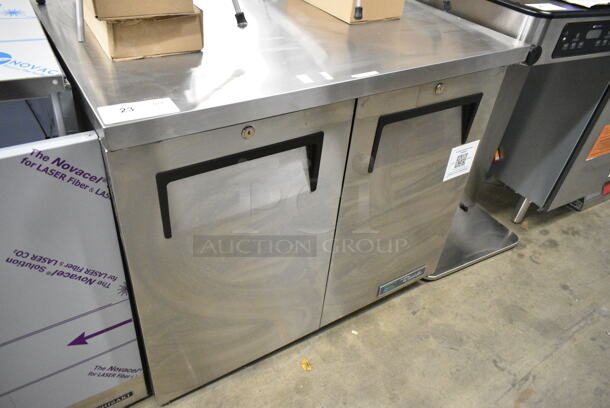 BRAND NEW SCRATCH AND DENT! 2023 True TUC-36-HC Stainless Steel Commercial 36 3/8" 2 Door Undercounter Refrigerator. 115 Volts, 1 Phase. Tested and Working! - Image 3 of 6