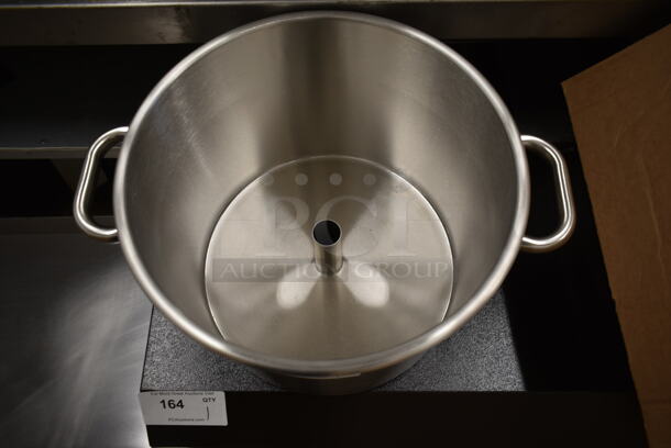 Metal Bin w/ Handles and Center Piece. - Image 3 of 3